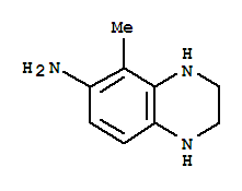 6-Quinoxalinamine,1,2,3,4-tetrahydro-5-methyl- Structure,850560-39-3Structure