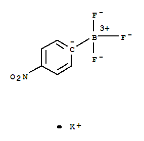(4-硝基苯基)三氟硼酸钾结构式_850623-71-1结构式