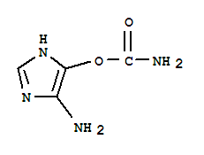 4-氨基-1H-咪唑-5-基氨基甲酸酯结构式_851308-98-0结构式