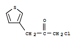 1-氯-3-(3-噻吩)-2-丙酮结构式_851547-78-9结构式