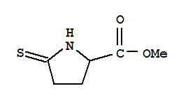 (9ci)-5-硫氧代-脯氨酸甲酯结构式_85178-38-7结构式