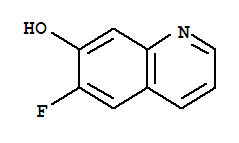 7-Quinolinol ,6-fluoro- Structure,851985-94-9Structure