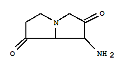 7-氨基四氢-1H-吡咯里嗪-1,6(5H)-二酮结构式_852200-95-4结构式