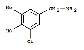 Phenol ,4-(aminomethyl)-2-chloro-6-methyl- Structure,852980-93-9Structure