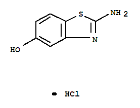 2-氨基-1,3-苯并噻唑-5-醇盐酸盐(1:1)结构式_854091-33-1结构式