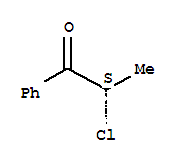 (2s)-(9ci)-2-氯-1-苯基-1-丙酮结构式_85439-24-3结构式