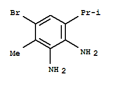 (4CI)-6-溴-2,3-p-异丙基苯二胺结构式_854403-53-5结构式