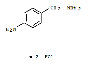 4-氨基-N,N-二乙基-苯甲胺双盐酸盐结构式_854634-05-2结构式
