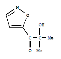 2-羟基-1-(5-异噁唑)-2-甲基-1-丙酮结构式_854670-64-7结构式