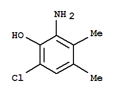 2-氨基-6-氯-3,4-二甲基苯酚结构式_854858-13-2结构式