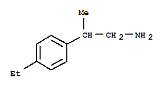 Phenethylamine,p-ethyl--bta--methyl-(5ci) Structure,855388-71-5Structure