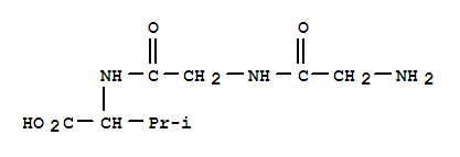 (9ci)-甘氨酰基甘氨酰基-L-缬氨酸结构式_855529-13-4结构式