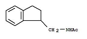 Acetamide,n-(1-indanylmethyl)-(4ci) Structure,855883-85-1Structure