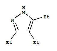 (3CI)-3,4,5-三乙基吡唑结构式_856063-92-8结构式