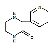 (9ci)-3-(3-吡啶)-哌嗪酮结构式_85607-66-5结构式