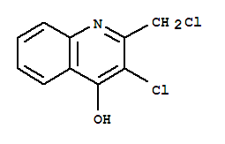4-Quinolinol ,3-chloro-2-(chloromethyl)- Structure,856100-78-2Structure