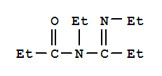 (3CI)-N,N-二乙基-N-丙酰基丙脒结构式_856344-76-8结构式