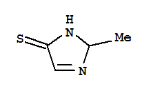 3-Imidazoline-5-thione,2-methyl-(7ci) Structure,856345-42-1Structure
