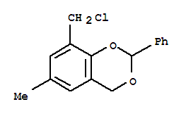 1,3-Benzodioxan,8-(chloromethyl)-6-methyl-2-phenyl-(4ci) Structure,856356-45-1Structure