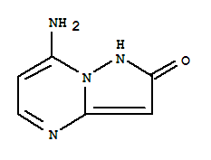 Pyrazolo[1,5-a]pyrimidin-2-ol ,7-amino-(7ci) Structure,856587-85-4Structure