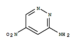 Pyridazine,3-amino-5-nitro-(7ci) Structure,856587-98-9Structure