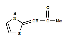 2-Propanone,(4-thiazolin-2-ylidene)-(7ci) Structure,856604-92-7Structure