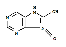 (7CI)-嘌呤-8-醇,N-氧化物结构式_856611-22-8结构式