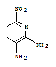 (5CI)-2,3-二氨基-6-硝基吡啶结构式_856851-24-6结构式