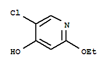 5-氯-2-乙氧基-4-羟基吡啶结构式_856965-85-0结构式