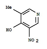 3-甲基-5-硝基-4-羟基吡啶结构式_856966-91-1结构式