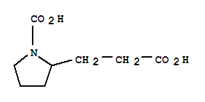 1-羧基-2-吡咯烷丙酸结构式_857204-64-9结构式