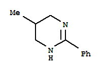 (6CI)-1,4,5,6-四氢-5-甲基-2-苯基嘧啶结构式_857207-43-3结构式