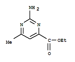 2-氨基-6-甲基-4-嘧啶羧酸甲酯结构式_857410-67-4结构式