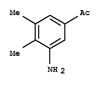 (5ci)-3-氨基-4,5-二甲基苯乙酮结构式_857561-24-1结构式