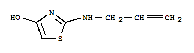 2-(烯丙基氨基)-1,3-噻唑-4-醇结构式_857969-65-4结构式