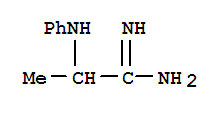 2-(苯基氨基)-丙脒结构式_858181-67-6结构式