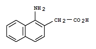 (1-氨基-2-萘基)乙酸结构式_858438-26-3结构式