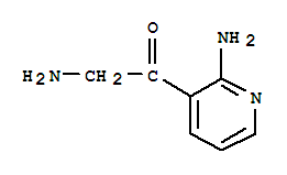 2-氨基-1-(2-氨基-3-吡啶基)乙酮结构式_858489-31-3结构式