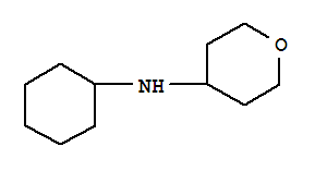 N-环己基四氢-2H-吡喃-4-胺盐酸盐结构式_859521-69-0结构式
