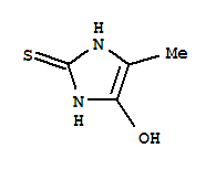 2H-imidazole-2-thione,1,3-dihydro-4-hydroxy-5-methyl- Structure,861361-67-3Structure