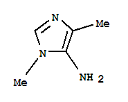 5-氨基-1,4-二甲基咪唑结构式_861362-24-5结构式