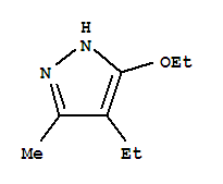 (2ci)-5-乙氧基-4-乙基-3-甲基-吡唑结构式_861382-25-4结构式