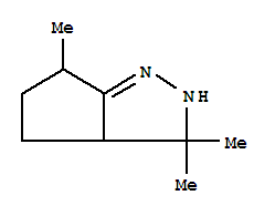 (1ci)-2,3,31,4,5,6-六氢-3,3,6-三甲基-环戊并吡唑结构式_861573-21-9结构式