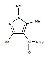 (2ci)-1,3,5-三甲基-4-吡唑羧酰胺结构式_861586-14-3结构式