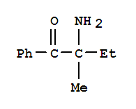 2-氨基-2-甲基-1-苯基-1-丁酮结构式_861597-75-3结构式