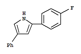 2-(对氟苯基)-4-苯基吡咯结构式_862201-39-6结构式