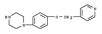 1-[4-(吡啶-4-甲氧基)-苯基]-哌嗪结构式_862471-98-5结构式