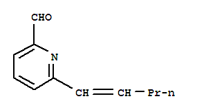 6-戊-1-烯基-吡啶-2-甲醛结构式_864754-34-7结构式