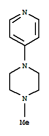 (9ci)-1-甲基-4-(4-吡啶)-哌嗪结构式_86673-46-3结构式