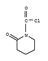 (9ci)-2-氧代-1-哌啶羰酰氯结构式_86788-38-7结构式